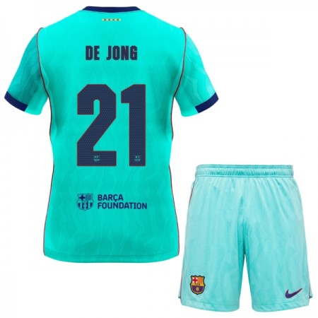 FC Barcelona Frenkie de Jong 21 Kind Third Tenue 2026-27 FC Barcelona Frenkie de Jong 21 Kind Third Tenue 2026-27