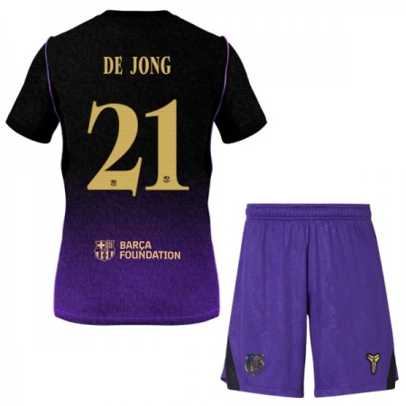 FC Barcelona Frenkie de Jong 21 Kind Uittenue 2026-27 FC Barcelona Frenkie de Jong 21 Kind Uittenue 2026-27