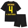 Borussia Dortmund N. Schlotterbeck 4 Kind Uittenue 2026-27 Borussia Dortmund N. Schlotterbeck 4 Kind Uittenue 2026-27