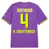 Borussia Dortmund N. Schlotterbeck 4 Third Shirt 2026-27 Borussia Dortmund N. Schlotterbeck 4 Third Shirt 2026-27