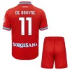 SSC Napoli De Bruyne 11 Kind Third Tenue 2026-27 SSC Napoli De Bruyne 11 Kind Third Tenue 2026-27