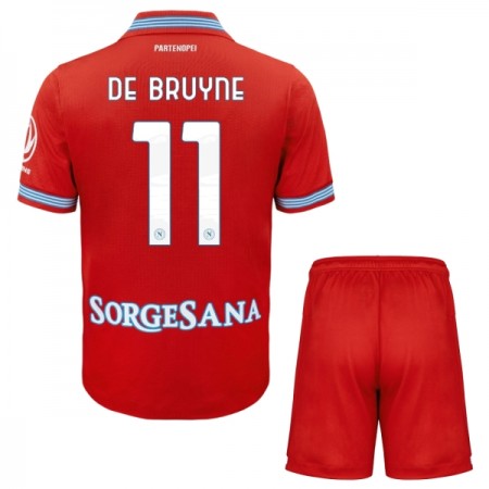 SSC Napoli De Bruyne 11 Kind Third Tenue 2026-27 SSC Napoli De Bruyne 11 Kind Third Tenue 2026-27