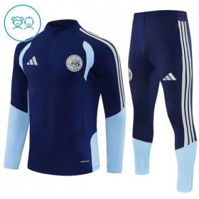 Ajax Kind Trainings Sweatshirt Pak 2026-27 Kwart-Zip Blauwe