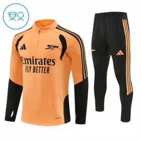 Arsenal Kind Trainings Sweatshirt Pak 2026-27 Kwart-Zip gele