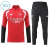Arsenal Kind Trainings Sweatshirt Pak 2026-27 Kwart-Zip Rode Arsenal Kind Trainings Sweatshirt Pak 2026-27 Kwart-Zip Rode