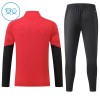 Arsenal Kind Trainings Sweatshirt Pak 2026-27 Kwart-Zip Rode