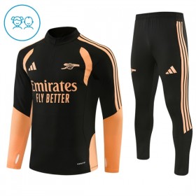 Arsenal Kind Trainings Sweatshirt Pak 2026-27 Kwart-Zip Zwarte