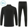 Arsenal Kind Trainings Sweatshirt Pak 2026-27 Kwart-Zip Zwarte