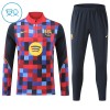 Barcelona Kind Trainings Sweatshirt Pak 2026-27 Kwart-Zip Rode Barcelona Kind Trainings Sweatshirt Pak 2026-27 Kwart-Zip Rode