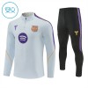 Barcelona Kind Trainings Sweatshirt Pak 2026-27 Kwart-Zip Witte Barcelona Kind Trainings Sweatshirt Pak 2026-27 Kwart-Zip Witte