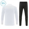 Barcelona Kind Trainings Sweatshirt Pak 2026-27 Kwart-Zip Witte