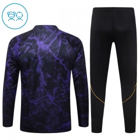 Barcelona Kind Trainings Sweatshirt Pak 2026-27 Kwart-Zip Zwarte