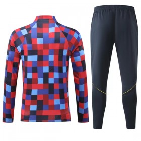 Barcelona Trainings Sweatshirt Pak 2026-27 Kwart-Zip Rode