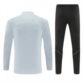 Barcelona Trainings Sweatshirt Pak 2026-27 Kwart-Zip Witte