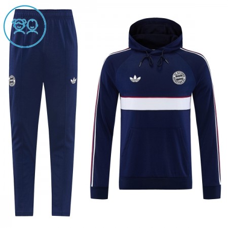 Bayern München Hoodie Kind Trainings Sweatshirt Pak 2026-27 Navy Bayern München Hoodie Kind Trainings Sweatshirt Pak 2026-27 Navy