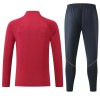 FC Barcelona Trainings Sweatshirt Pak 2026-27 Kwart-Zip Rode