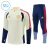 FC Bayern München Kind Trainings Sweatshirt Pak 2026-27 Kwart-Zip Witte FC Bayern München Kind Trainings Sweatshirt Pak 2026-27 Kwart-Zip Witte