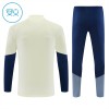 FC Bayern München Kind Trainings Sweatshirt Pak 2026-27 Kwart-Zip Witte