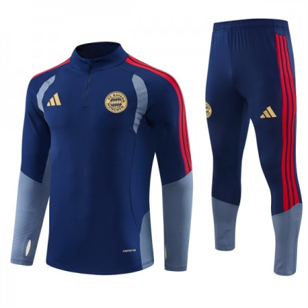 FC Bayern München Trainings Sweatshirt Pak 2026-27 Kwart-Zip Blauwe FC Bayern München Trainings Sweatshirt Pak 2026-27 Kwart-Zip Blauwe