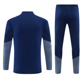 FC Bayern München Trainings Sweatshirt Pak 2026-27 Kwart-Zip Blauwe