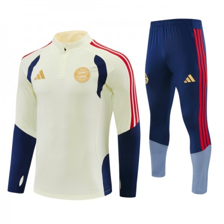 FC Bayern München Trainings Sweatshirt Pak 2026-27 Kwart-Zip Witte FC Bayern München Trainings Sweatshirt Pak 2026-27 Kwart-Zip Witte