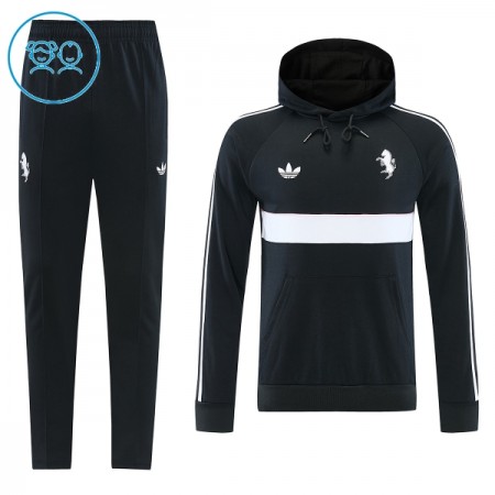 Juventus Hoodie Kind Trainings Sweatshirt Pak 2026-27 Zwarte