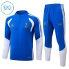 Juventus Kind Trainings Sweatshirt Pak 2026-27 Kwart-Zip Blauwe Juventus Kind Trainings Sweatshirt Pak 2026-27 Kwart-Zip Blauwe