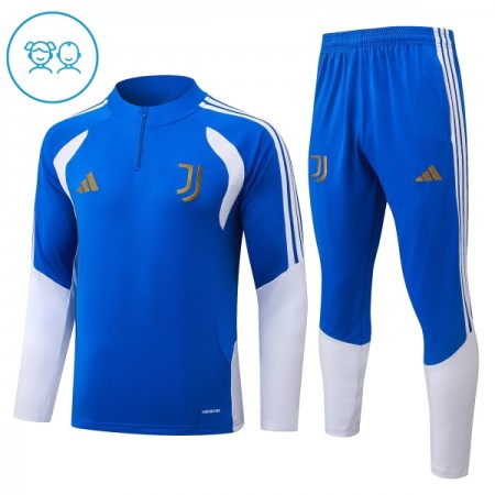 Juventus Kind Trainings Sweatshirt Pak 2026-27 Kwart-Zip Blauwe Juventus Kind Trainings Sweatshirt Pak 2026-27 Kwart-Zip Blauwe