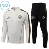 Manchester City Kind Trainings Sweatshirt Pak 2026-27 Kwart-Zip Grijze