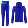 Manchester United Hoodie Kind Trainings Sweatshirt Pak 2026-27 Blauwe