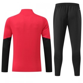 Manchester United Trainings Sweatshirt Pak 2026-27 Kwart-Zip Rode
