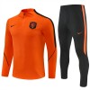 Nederland Trainings Sweatshirt Pak 2026-27 Kwart-Zip Oranje Nederland Trainings Sweatshirt Pak 2026-27 Kwart-Zip Oranje