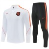 Nederland Trainings Sweatshirt Pak 2026-27 Kwart-Zip Witte Nederland Trainings Sweatshirt Pak 2026-27 Kwart-Zip Witte