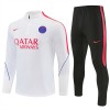Paris Saint Germain Trainings Sweatshirt Pak 2026-27 Kwart-Zip Witte Paris Saint Germain Trainings Sweatshirt Pak 2026-27 Kwart-Zip Witte