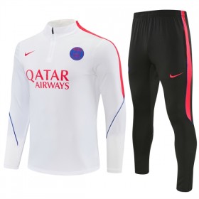 Paris Saint Germain Trainings Sweatshirt Pak 2026-27 Kwart-Zip Witte