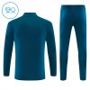 Portugal Kind Trainings Sweatshirt Pak 2026-27 Kwart-Zip Blauwe