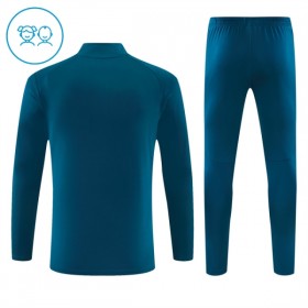 Portugal Kind Trainings Sweatshirt Pak 2026-27 Kwart-Zip Blauwe