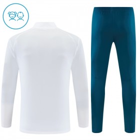 Portugal Kind Trainings Sweatshirt Pak 2026-27 Kwart-Zip Witte