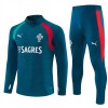 Portugal Trainings Sweatshirt Pak 2026-27 Kwart-Zip Blauwe
