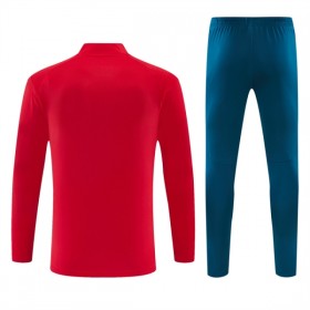 Portugal Trainings Sweatshirt Pak 2026-27 Kwart-Zip Rode