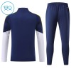 Real Madrid Kind Trainings Sweatshirt Pak 2026-27 Kwart-Zip Blauwe