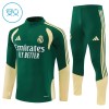 Real Madrid Kind Trainings Sweatshirt Pak 2026-27 Kwart-Zip Groene Real Madrid Kind Trainings Sweatshirt Pak 2026-27 Kwart-Zip Groene