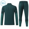 Real Madrid Kind Trainings Sweatshirt Pak 2026-27 Kwart-Zip Groene