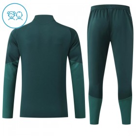 Real Madrid Kind Trainings Sweatshirt Pak 2026-27 Kwart-Zip Groene