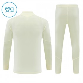 Real Madrid Kind Trainings Sweatshirt Pak 2026-27 Kwart-Zip Witte