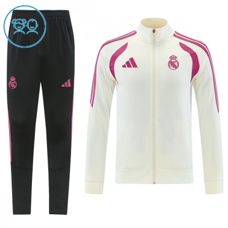 Real Madrid Kind Trainingsjack Pak 2026-27 Witte Real Madrid Kind Trainingsjack Pak 2026-27 Witte