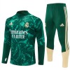 Real Madrid Trainings Sweatshirt Pak 2026-27 Kwart-Zip Groene Real Madrid Trainings Sweatshirt Pak 2026-27 Kwart-Zip Groene