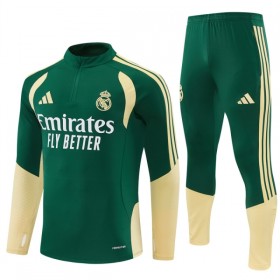 Real Madrid Trainings Sweatshirt Pak 2026-27 Kwart-Zip Groene
