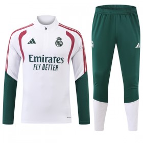 Real Madrid Trainings Sweatshirt Pak 2026-27 Kwart-Zip Witte