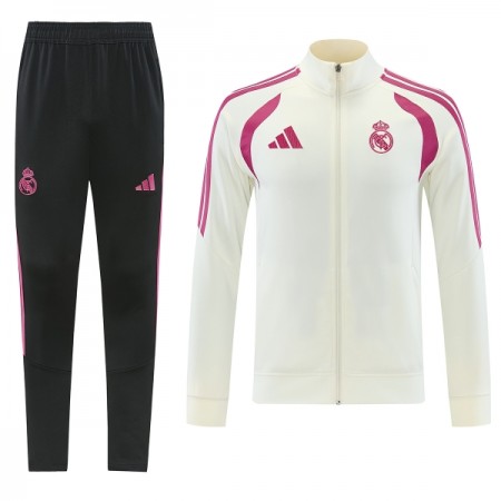 Real Madrid Trainingsjack Pak 2026-27 Witte Real Madrid Trainingsjack Pak 2026-27 Witte